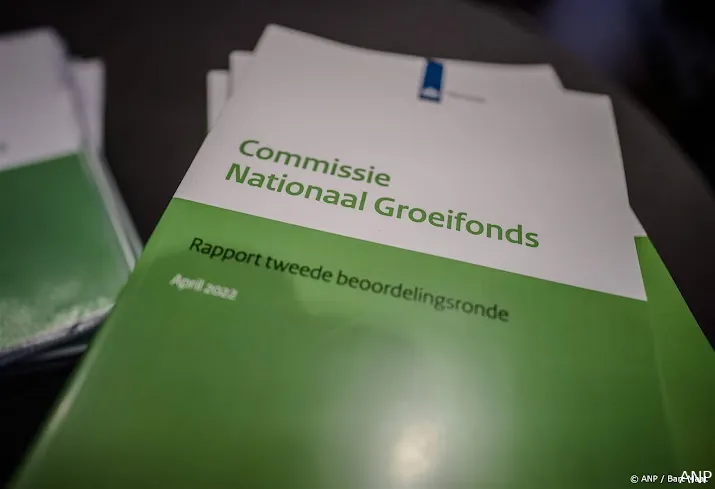 formerende partijen stoppen met het nationaal groeifonds