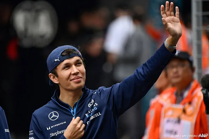 formule 1 coureur albon rijdt ook komende jaren voor williams