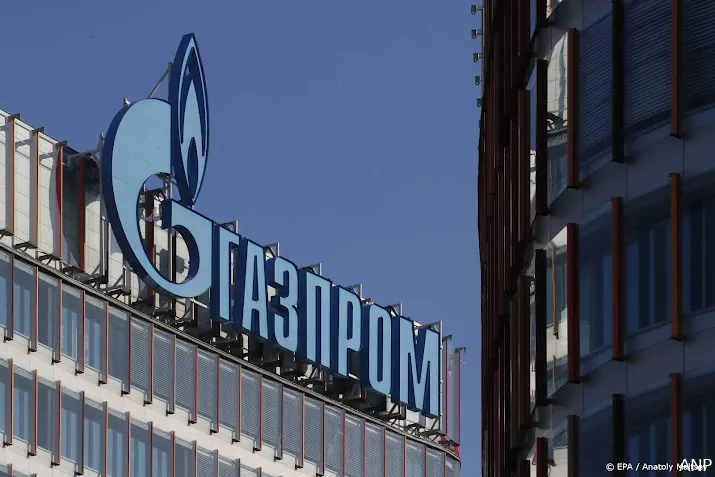 gazprom stuurt via andere route gas naar europa