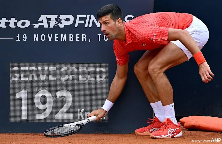 getergde djokovic na winst op norrie in kwartfinales rome