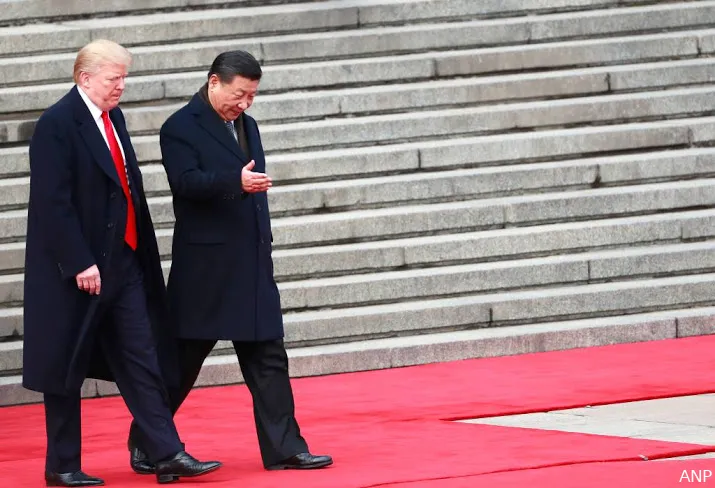 goed gesprek trump met chinese collega xi