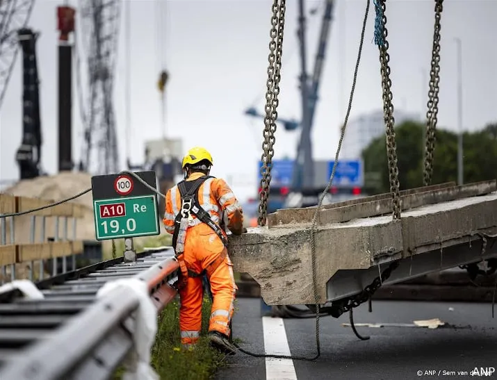 hinder door anderhalve maand werk aan a10 bij amsterdam