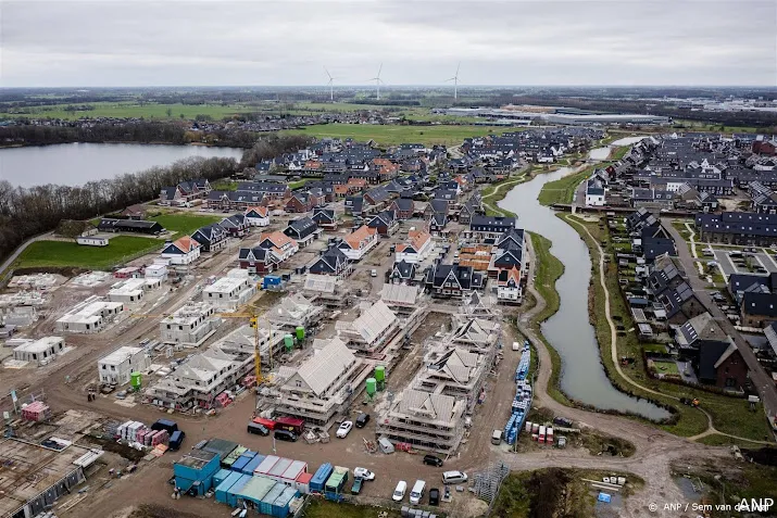 hoogste aantal nieuwbouwwoningen in tien jaar maar nog niet genoeg