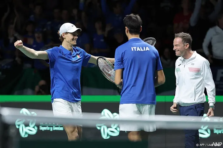 italie naar finale daviscup na zeldzame nederlaag djokovic