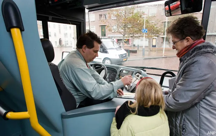 klacht wegens weigering contante betaling bus