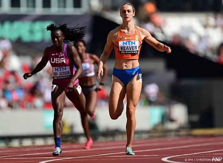 klaver met winst in serie 400 meter naar halve finales op wk