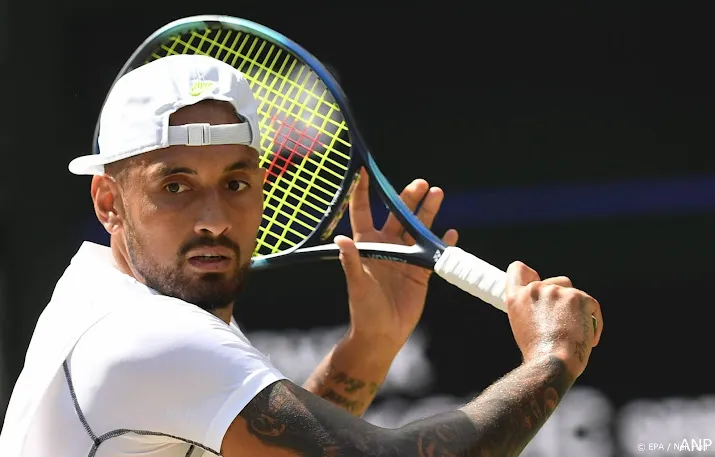 kyrgios ontvangt wildcard voor masterstoernooi cincinnati