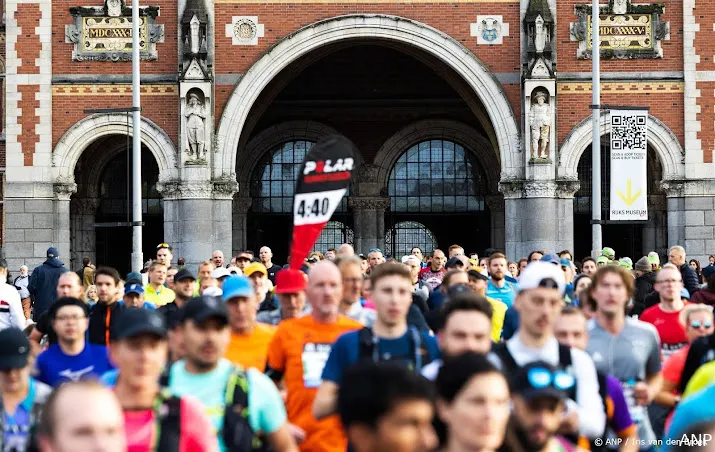 marathon amsterdam al uitverkocht veel mensen doen hele afstand