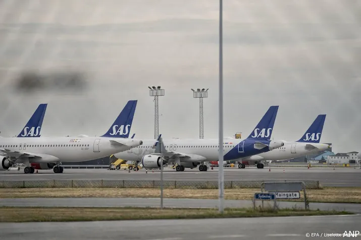 media akkoord luchtvaartmaatschappij sas en stakende piloten