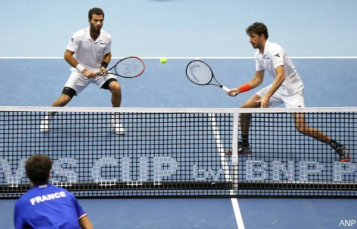 nederland op achterstand in daviscup