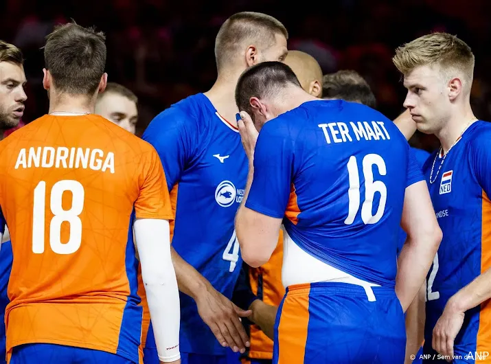 nederlandse volleyballers verliezen tweede oefenduel met belgie