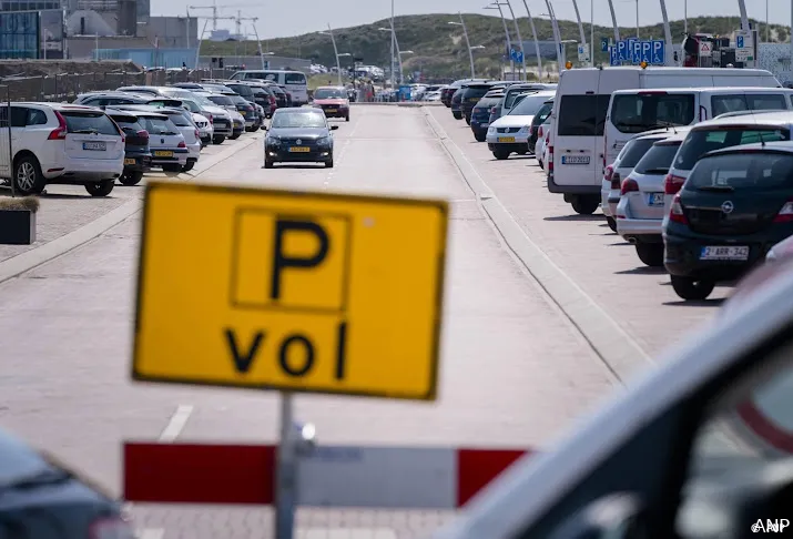 parkeerplekken stranden castricum noordwijk en maasvlakte vol