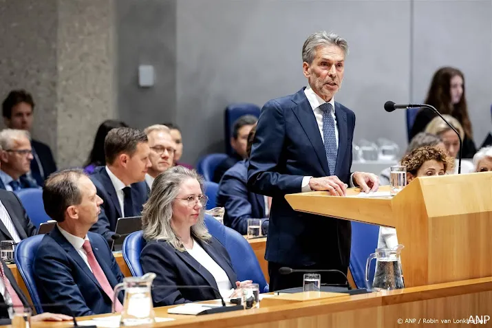 premier schoof verdedigt nieuwe kabinet in zijn eerste kamerdebat