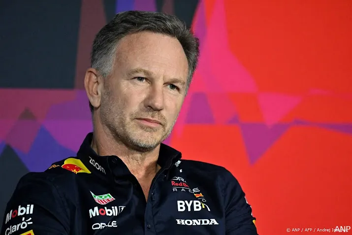 red bull pleit formule 1 teambaas horner vrij van ongepast gedrag