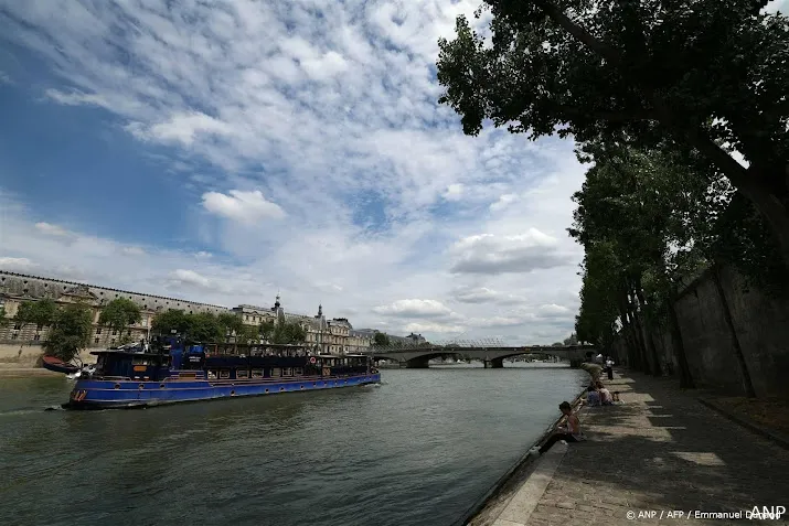 seine lijkt net op tijd schoon voor olympische spelen