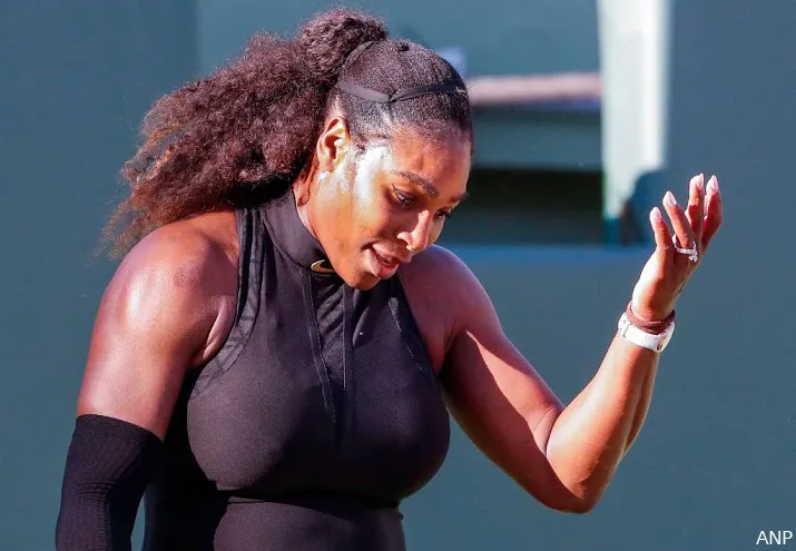 serena williams meldt zich ook af voor rome