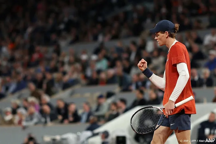 sinner op roland garros ook na derde ronde nog zonder setverlies