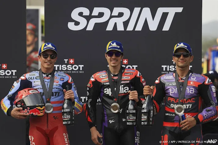 spaanse coureur vinales snelste in sprintrace motogp