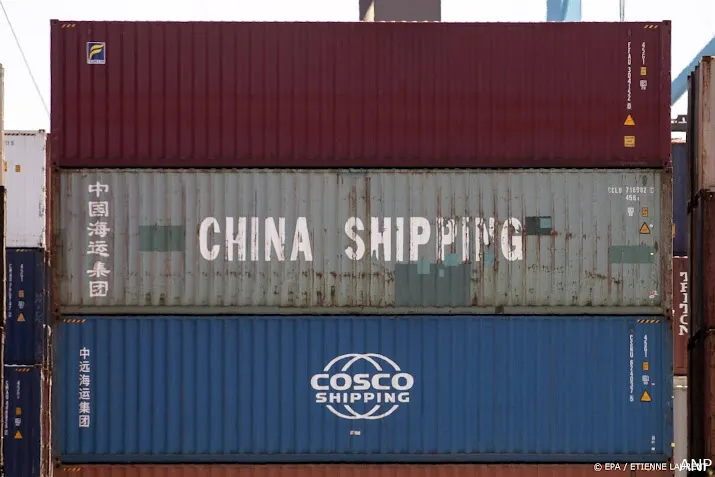 sterkste daling chinese export sinds 2020