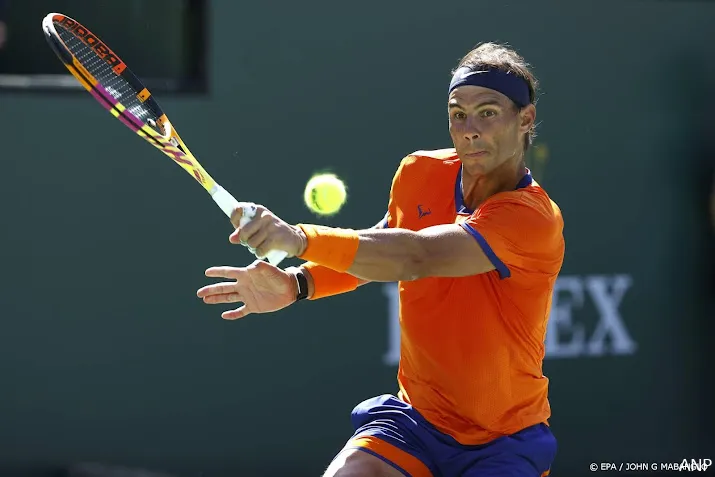 tennisser nadal wint opnieuw in indian wells