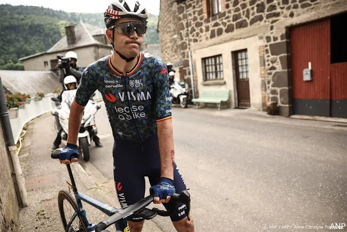 van aert heeft even geen plannen in tour na val