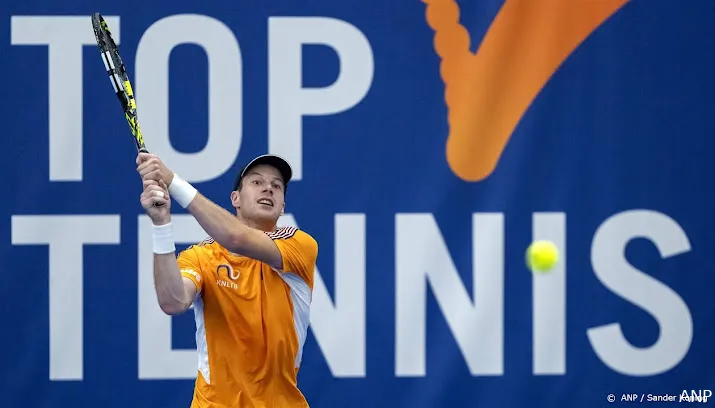 van de zandschulp begint voor daviscup team tegen fin virtanen