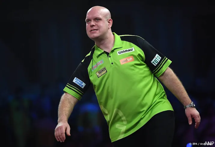 van gerwen verliest finale wk darts en grijpt naast vierde titel