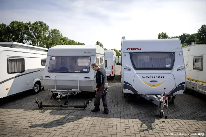 verkoop caravans en campers flink gegroeid