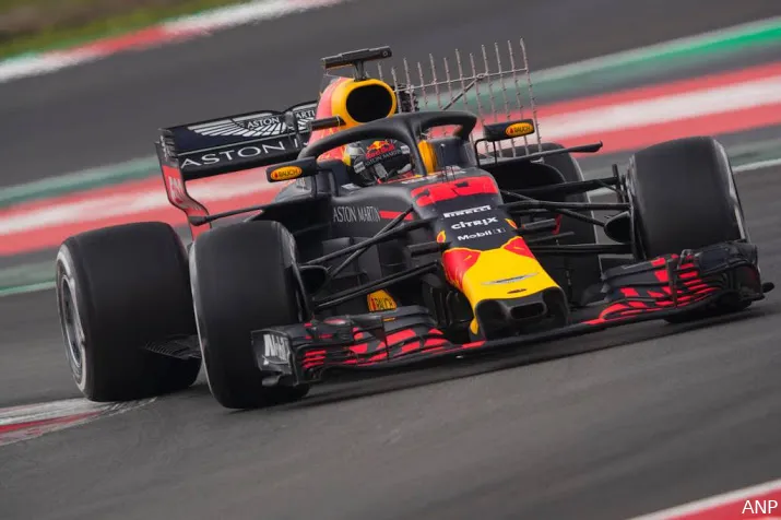 verstappen dinsdag al in actie in barcelona