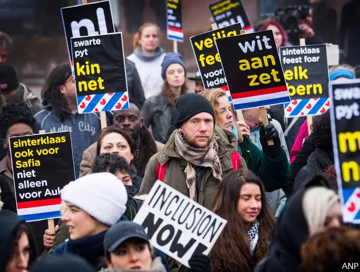 vier actiegroepen bij landelijke sintintocht