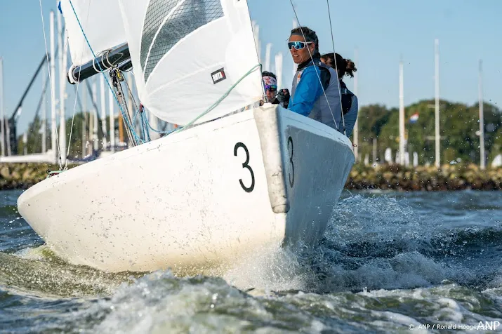 wisselend optreden van zeilsters berkhout en zegers bij spelen