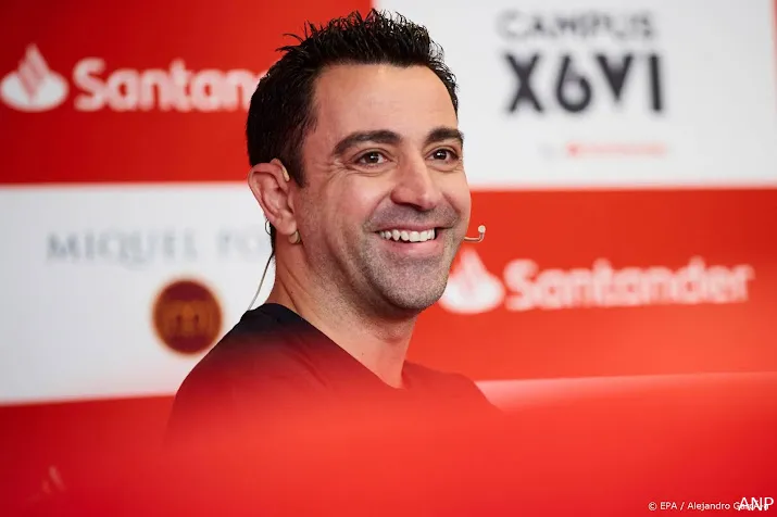 xavi hernandez nieuwe coach fc barcelona