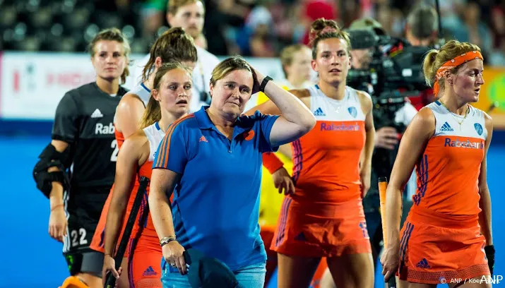 zeldzame nederlaag hockeysters oranje