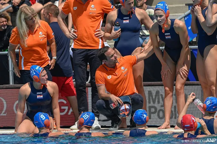 zilver voor waterpolosters in world cup