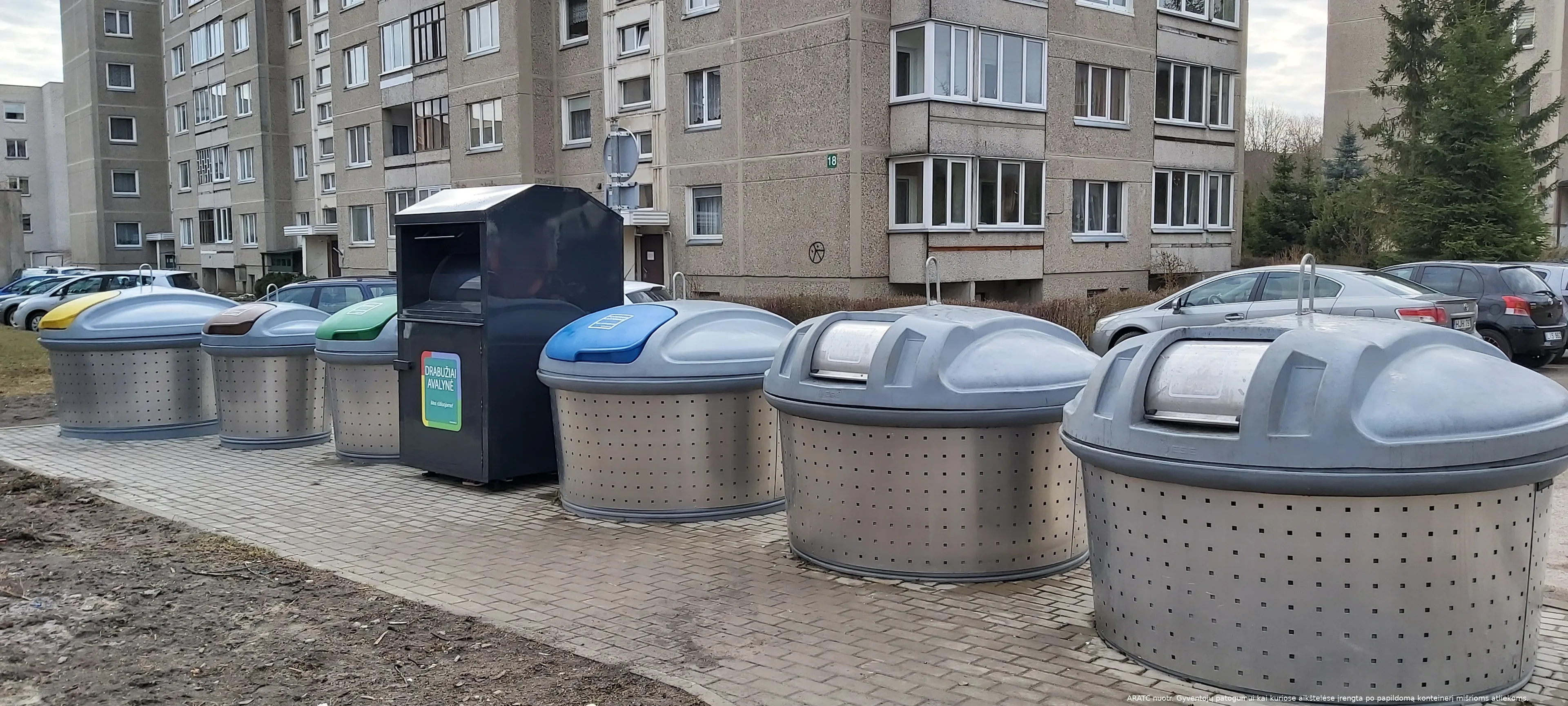 papildomas konteineris