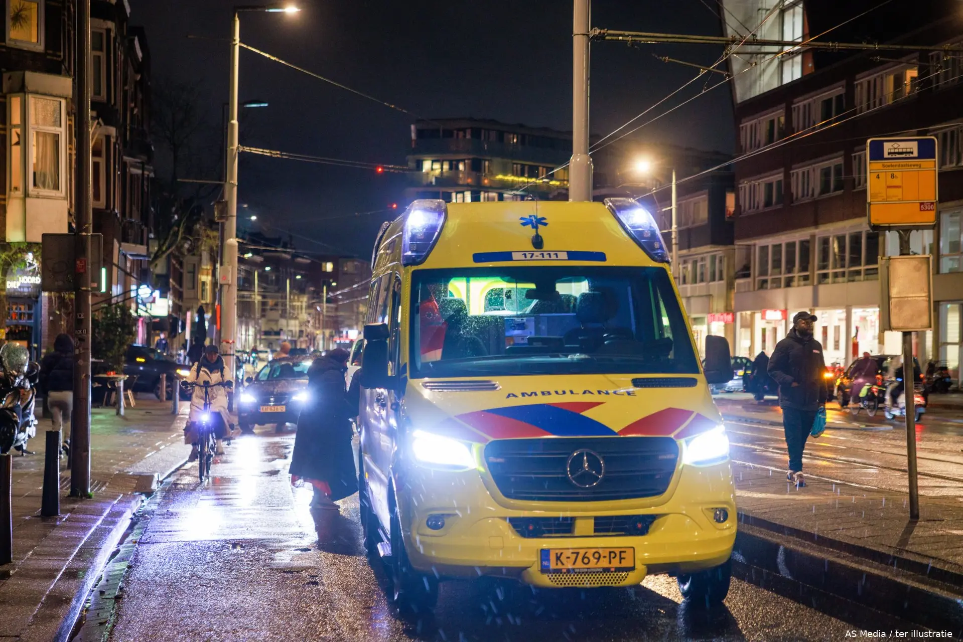ambulance voetganger