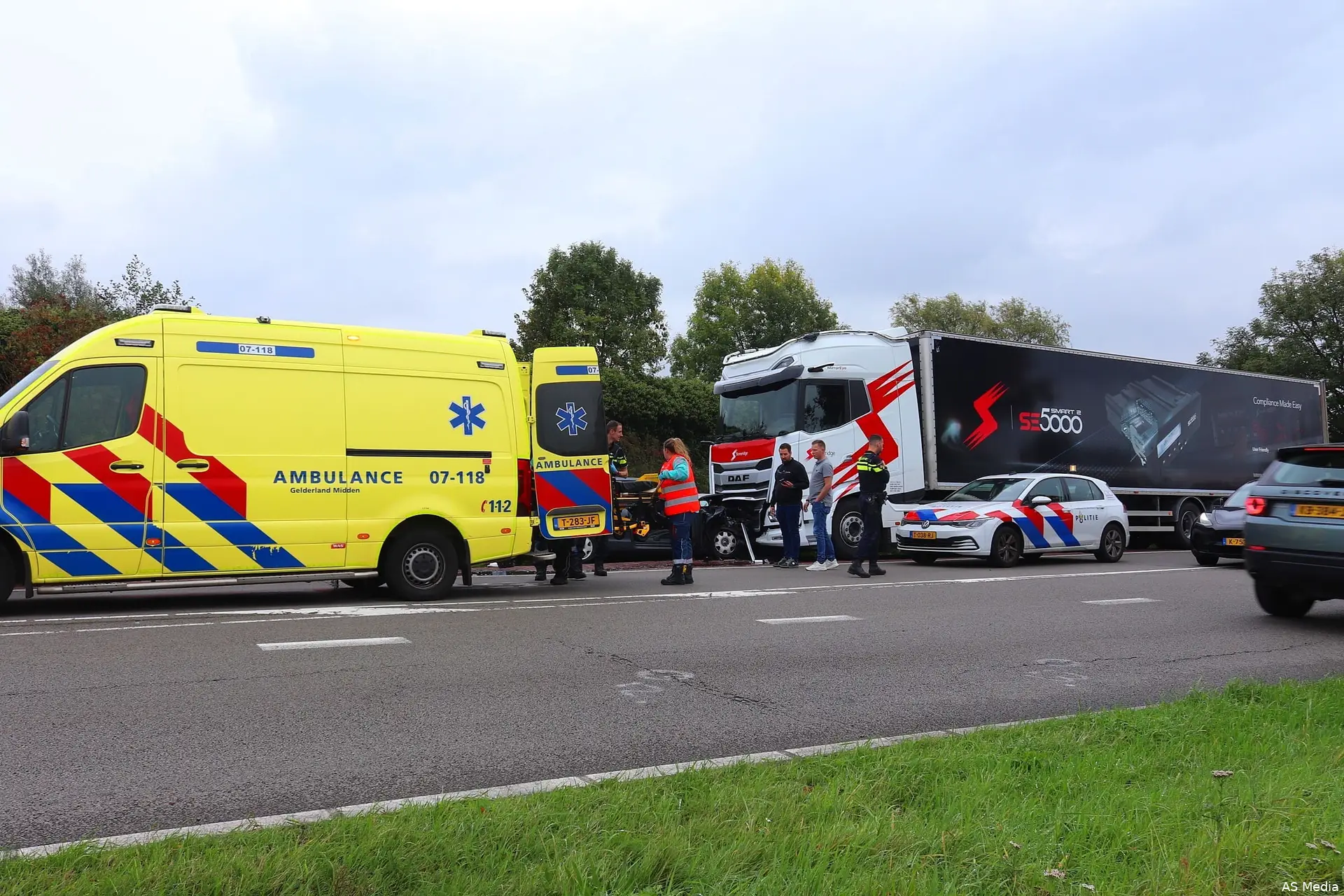 frontale botsing barneveld