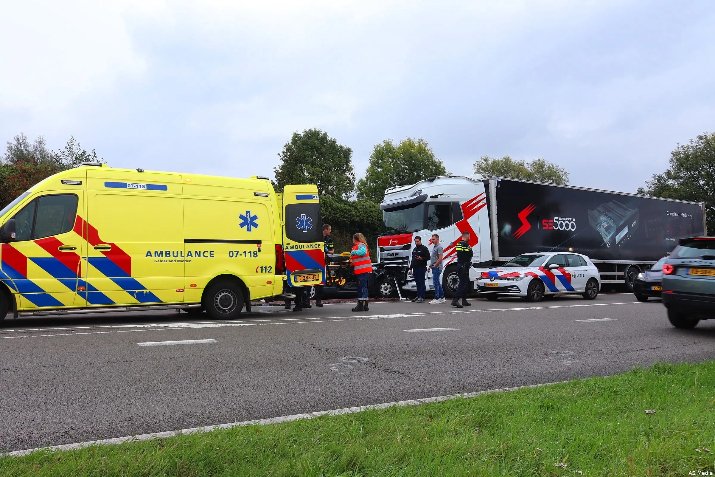 frontale botsing barneveld