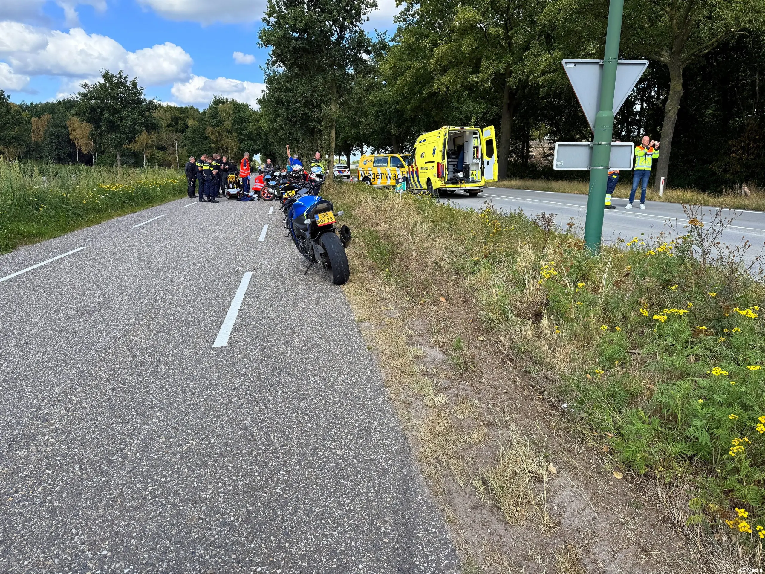 motorrijder op boom in zeeland2 scaled