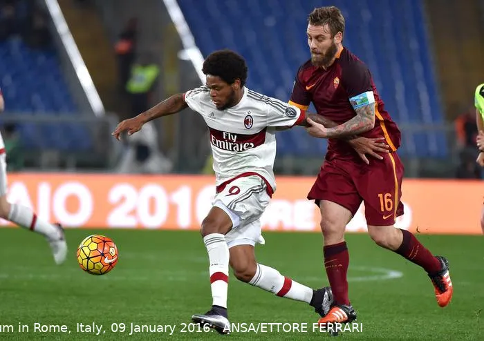 de rossi luiz adriano roma milan