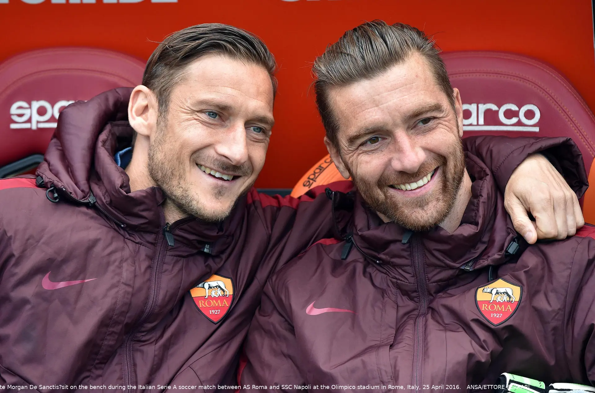 totti de sanctis panchina