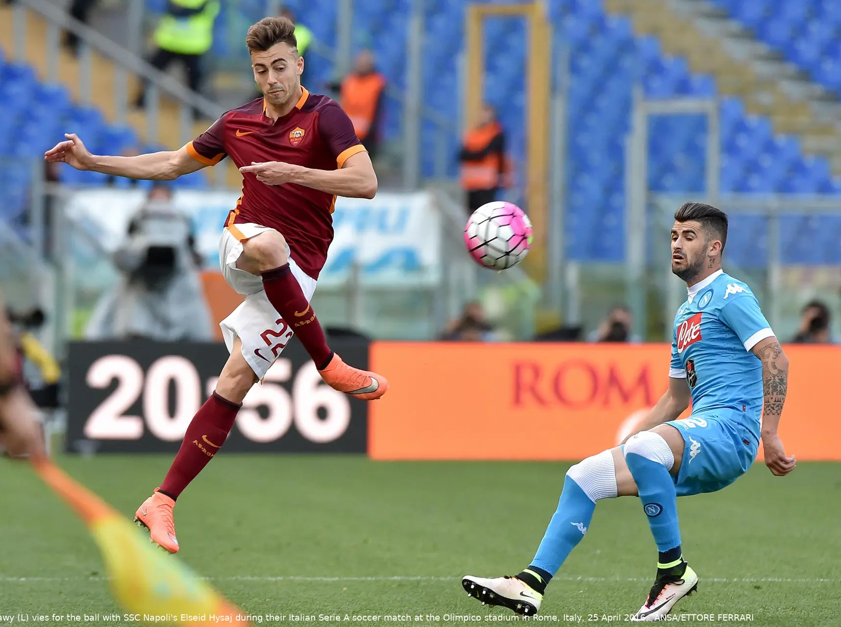 el shaarawy roma napoli