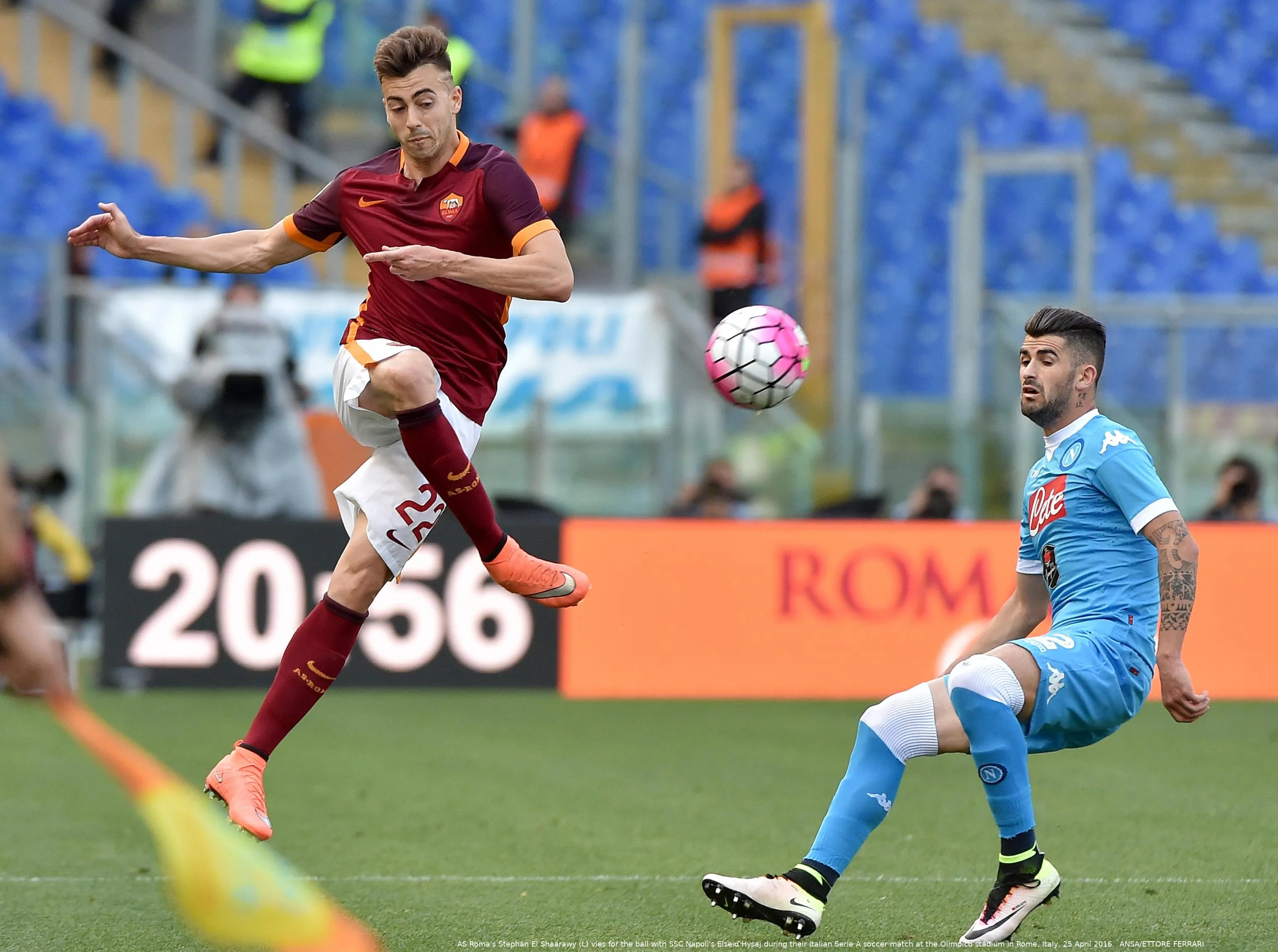 el shaarawy roma napoli