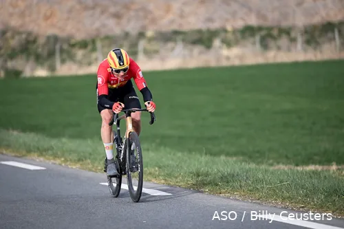 Defending champion Abrahamsen was extremely active in the Brussels Cycling Classic.