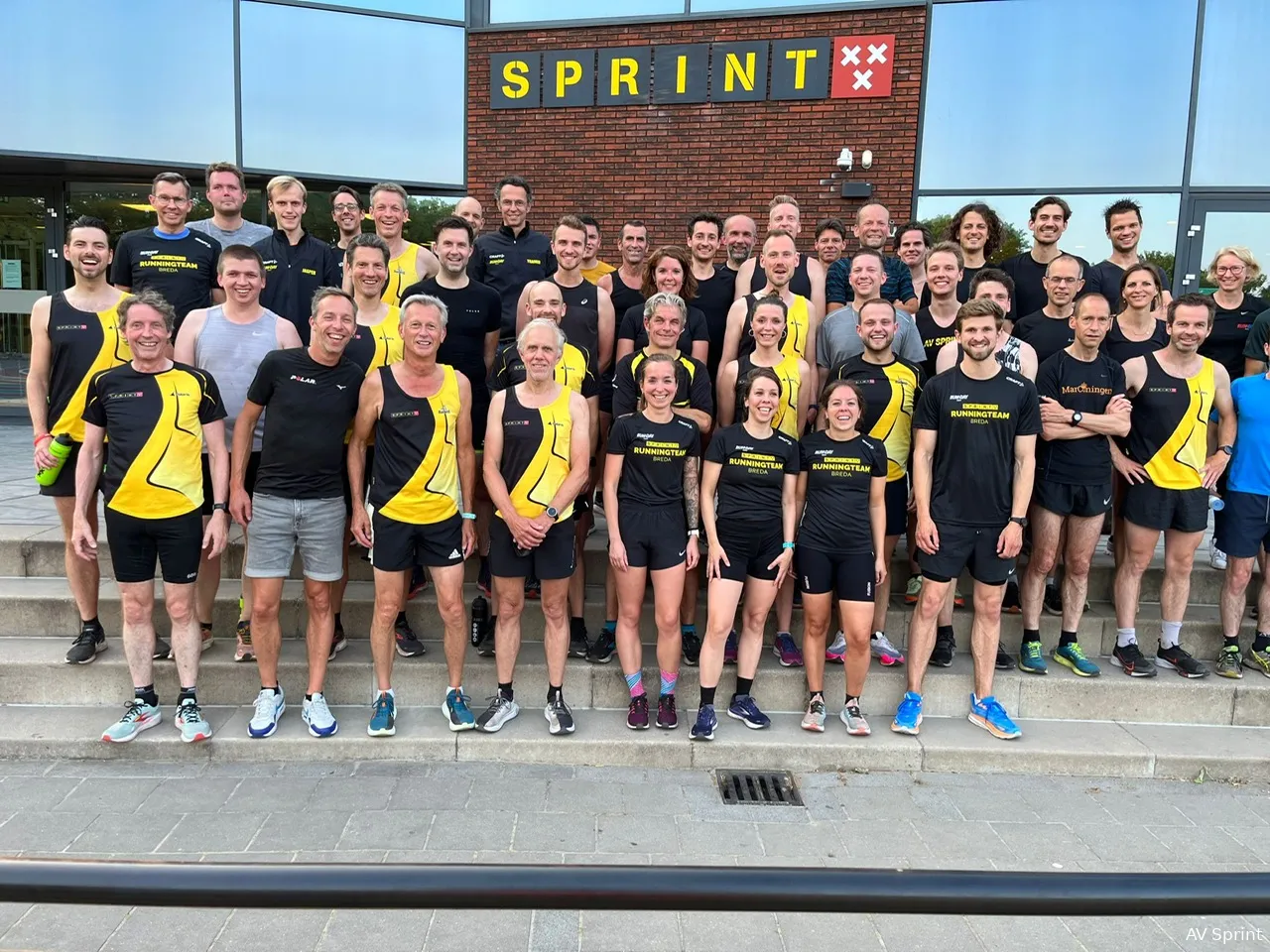 sprint running team