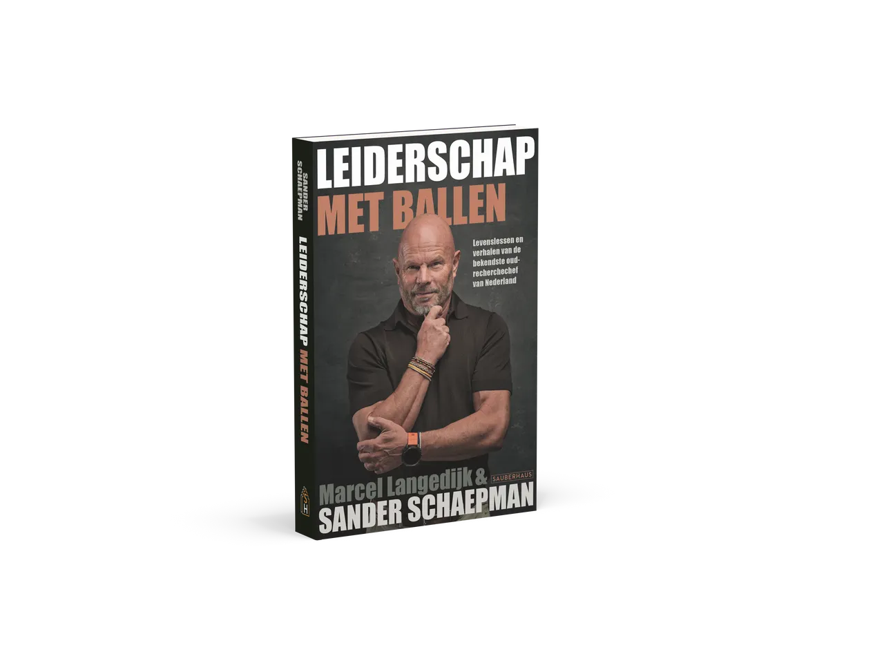 leiderschap met ballen. Foto van de omslag van het boek