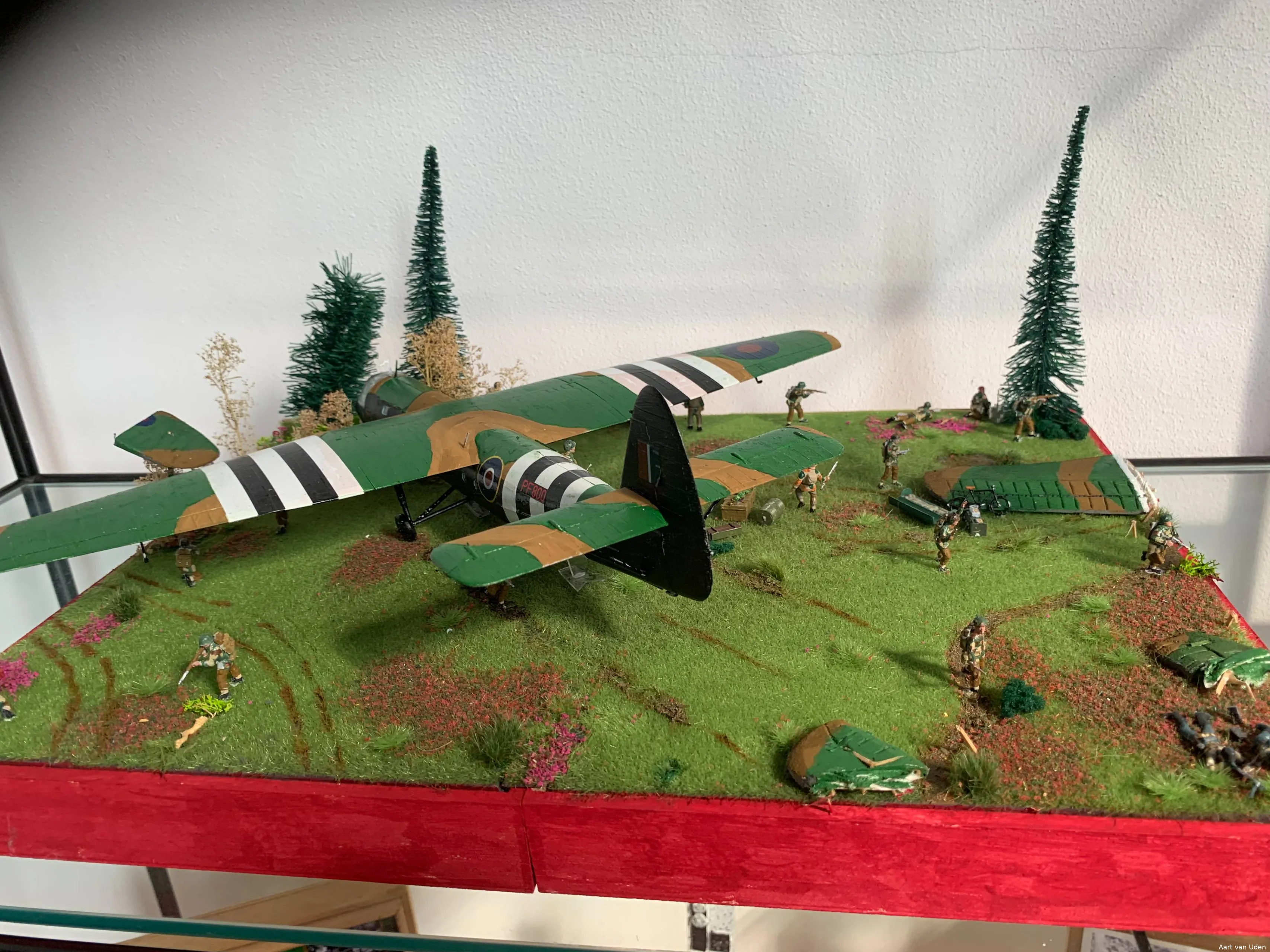 Expositie Airborne-miniaturen