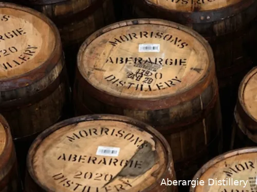 Aberargie whisky casks