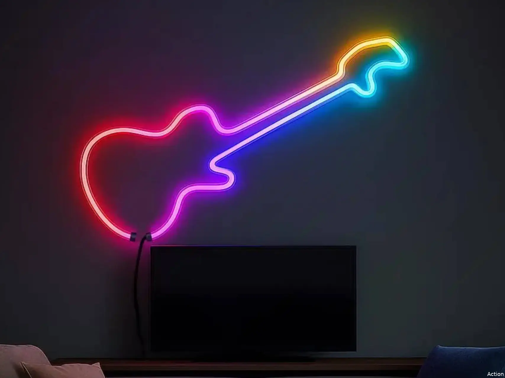 Neon ledstrip Action