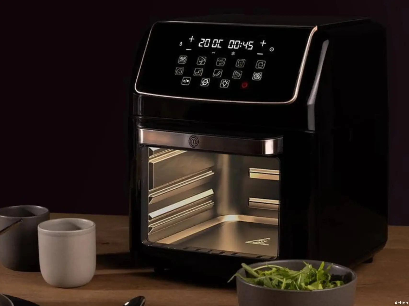 Master Cehf Airfryer Action